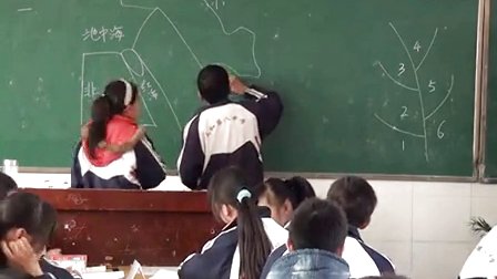 人教版初中七年级地理下册《中东》教学视频,安徽省