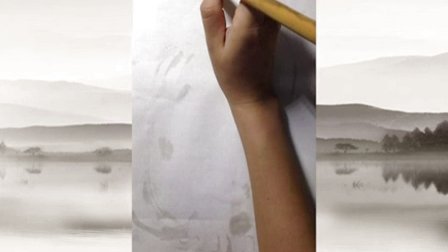 小学三年级美术《水墨画猫》微课视频,深圳第三届微课大赛视频