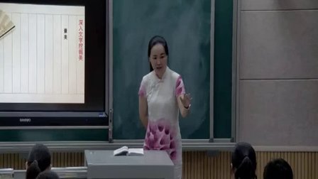 初中语文视频八下语文版《桃花源记》湖南唐芳