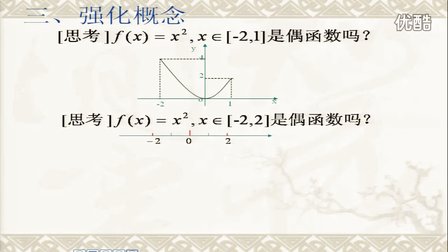 初中数学人教版九上《函数的奇偶性》甘肃郭小辉