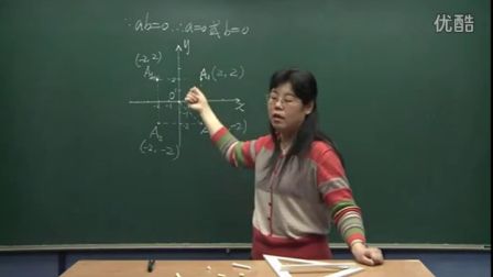 初中数学人教版七年级《平面直角坐标系中相关点的特征》名师微型课 北京祁凯燕