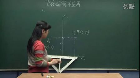 初中数学人教版七年级《坐标的简单应用》名师微型课 北京祁凯燕