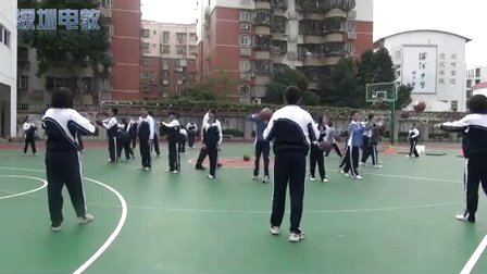 篮球双手胸前传接球 - 优质课公开课视频专辑