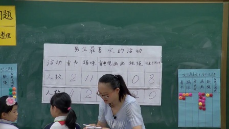 人教版小学数学三下《第3单元 复式统计表》海南赵萱