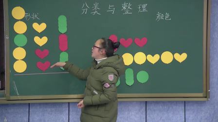 小学数学人教版一下《第3单元  分类与整理》江西郑萍