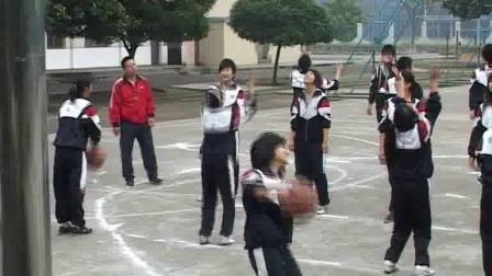 《篮球-进行间单手肩上投篮》优质课（人教版初一体育与健康，杨铁钢 ）