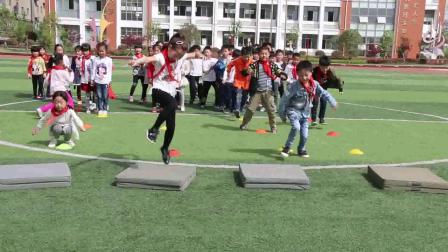 《立定跳远》一年级体育，阜阳市县级优课