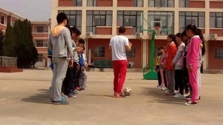 《足球-脚内侧踢球》人教版初一体育与健康，蚌埠市县级优课