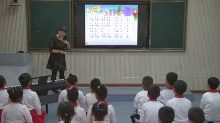 湘教版一年级音乐演唱《火车来啦郊游》教学视频