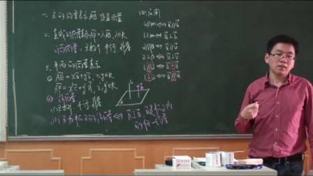 人教A版高中数学选修2-1 3.2《立体几何中的向量方法-一》课堂教学视频实录-岑光辉
