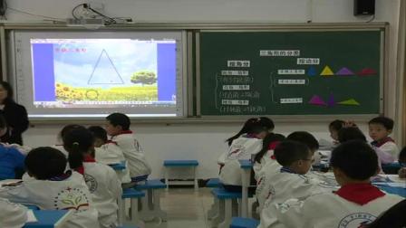 《5 三角形-三角形的分类》人教2011课标版小学数学四下教学视频-重庆_丰都县-熊英
