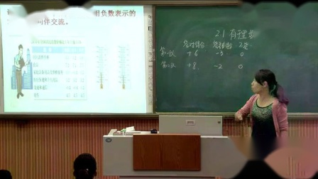 北师大版数学七上-2.1《有理数》课堂教学视频实录-王燕丽