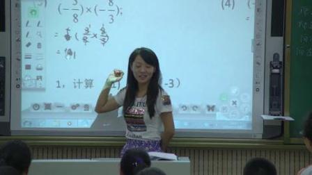 北师大版数学七上-2.7《有理数的乘法-1》课堂教学视频实录-高清