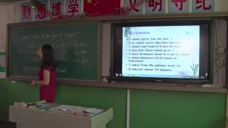 人教版英语七下Unit 3 Section A（Grammar Focus）教学视频实录（王丽）