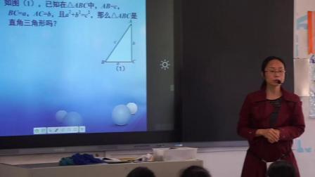 湘教版数学 八下 第一章第二节《直角三角形的性质和判定 II》课堂教学实录-李老师