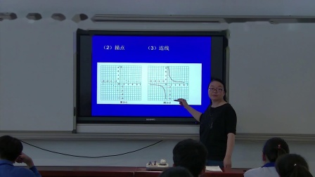 北师大版数学 九上 第六章第二节第一课时《反比例函数的图像》课堂视频实录-陈玲