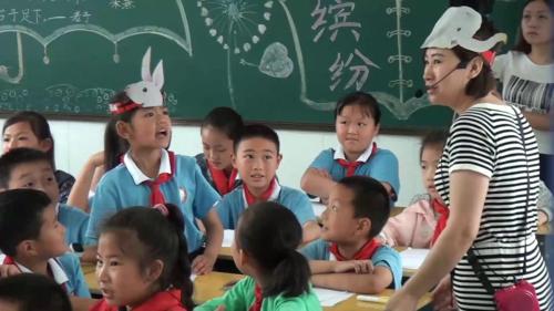 部编版语文二下19.《大象的耳朵》课堂教学视频实录-邓小丽
