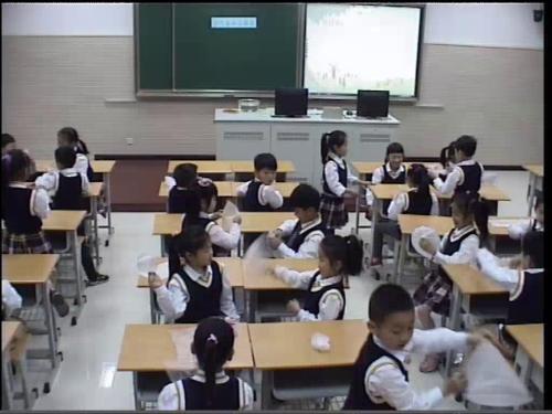 一年级下册科学视频课堂实录-9《空气是什么样的》苏教版-吴雪明