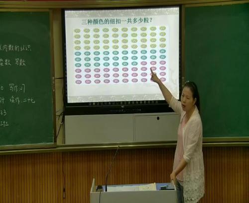 人教版数学一下《100以内数的认识-数的读写》湖北刘艳老师—-课堂教学视频实录