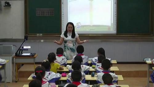 《敕勒歌》部编版小学语文二年级上册课堂教学视频-执教老师-王娟