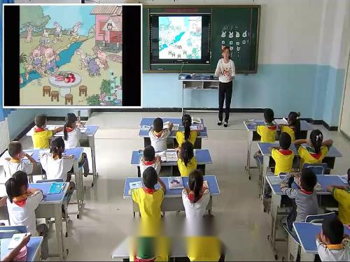 人教版数学一上《比多少》新疆武小叶老师—课堂教学视频实录