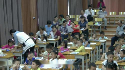 人教版数学一上《分与合》广西李媛老师—课堂教学视频实录