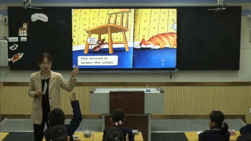 英语人教PEP（三起）三上Go,Mouse优质课视频实录-执教：李心怡老师