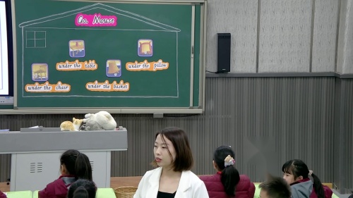 英语人教PEP（三起）三上Go, mouse优质课视频实录-执教：张莹老师