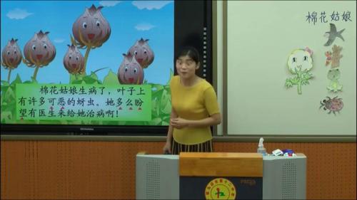 《棉花姑娘》部编版语文一下课堂教学视频实录-执教老师-王秋华