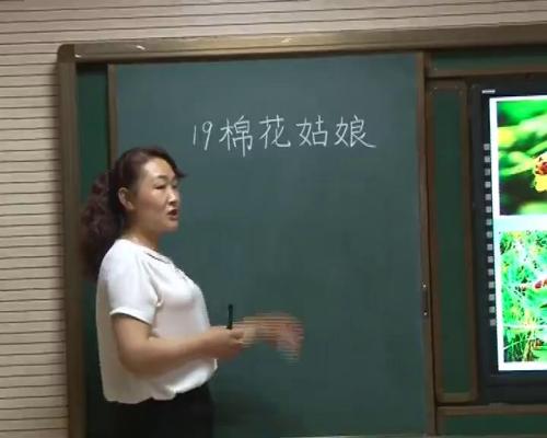 《棉花姑娘》部编版语文一下课堂教学视频实录-执教老师-王小英