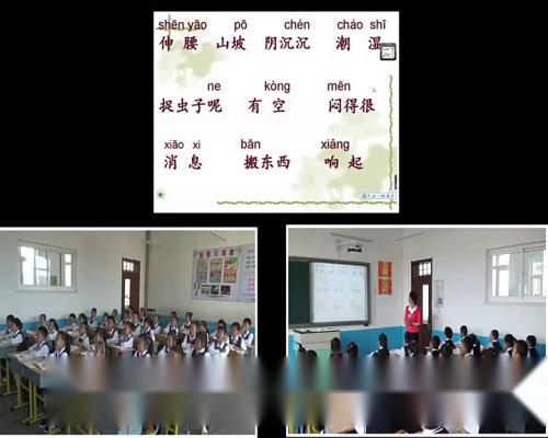 《要下雨了》部编版语文一下课堂教学视频实录-执教老师-刘春