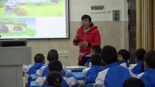 部编版语文一上口语交际《小兔运南瓜》课堂教学视频实录-张小红