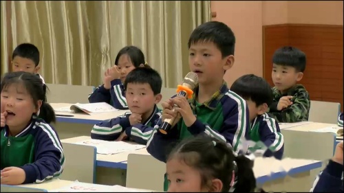 部编版语文一上入学教育《我上学了-我是小学生》课堂教学视频实录-倪雅静