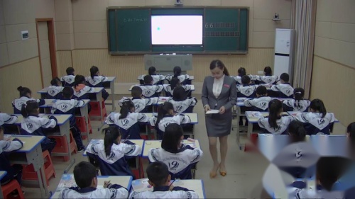 5.1《6和7的认识》人教版数学一上课堂教学视频实录-陈仁
