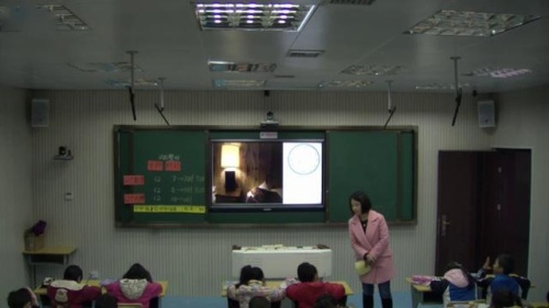 7《认识钟表》人教版数学一上课堂教学视频实录-刘思媛