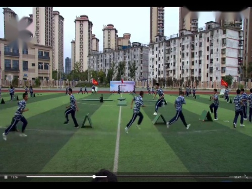 《跨越式跳高》示范课教学视频-人教版八年级体育-江西省优秀课例展示活动
