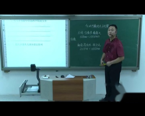 人教版数学四上《亿以内数的大小比较和改写…》王泉老师-课堂教学视频实录