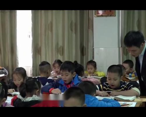 《雨点儿》部编版小学语文一年级上册课堂教学实录视频-执教：梁斌