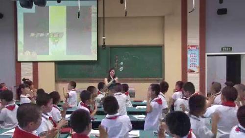 《雨点儿》部编版小学语文一年级上册课堂教学实录视频-执教：孙静
