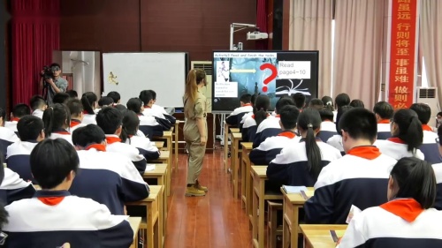 《Dr Flockter》观摩课教学视频-山东初中英语阅读教学研讨会-执教老师：陈老师