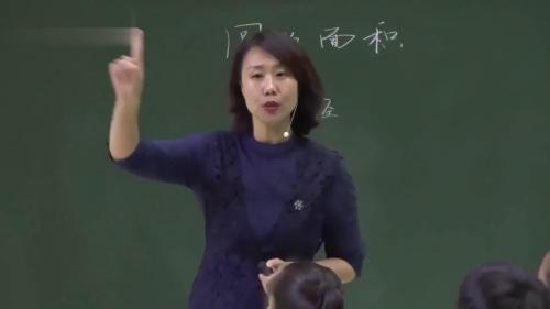 《圆的面积》人教版六下数学-任务群研讨课视频-执教老师：王鹤