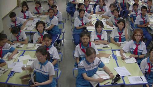 《第5课 三大改造》历史人教版八年级下册课堂实录视频-执教老师：蔡小翠