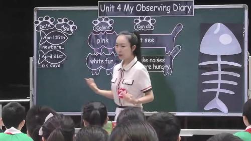 《My Diary》写作课获奖教学视频-人教版五年级英语下册-全国小学英语教学基本功大赛