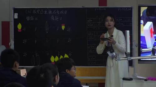 《探讨凸透镜成像规律》人教版八上物理赛课视频