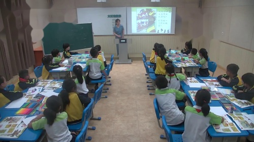 《大树的故事》优质课教学视频-人美版二年级美术上册