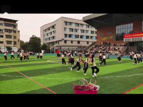 《发展灵敏性的多种练习》观摩课教学视频-二年级体育-江西省基础教育优质课教学课例交流活动