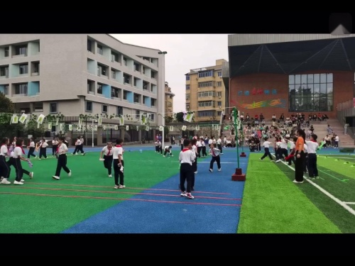 《投掷练习》观摩课教学视频-四年级体育-江西省基础教育优质课教学课例交流活动