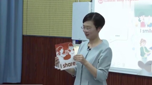 《Unit 1 Making friends B Let‘s learn》人教版三上英语新教材研讨课优课视频