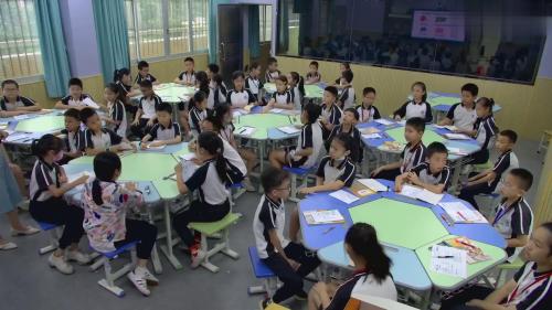 《B Let’s learn》人教版四下英语教学优课研讨课视频