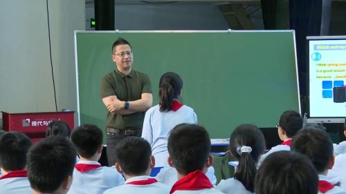 《Weather》PEP四年级英语下册公开课视频-叶建军